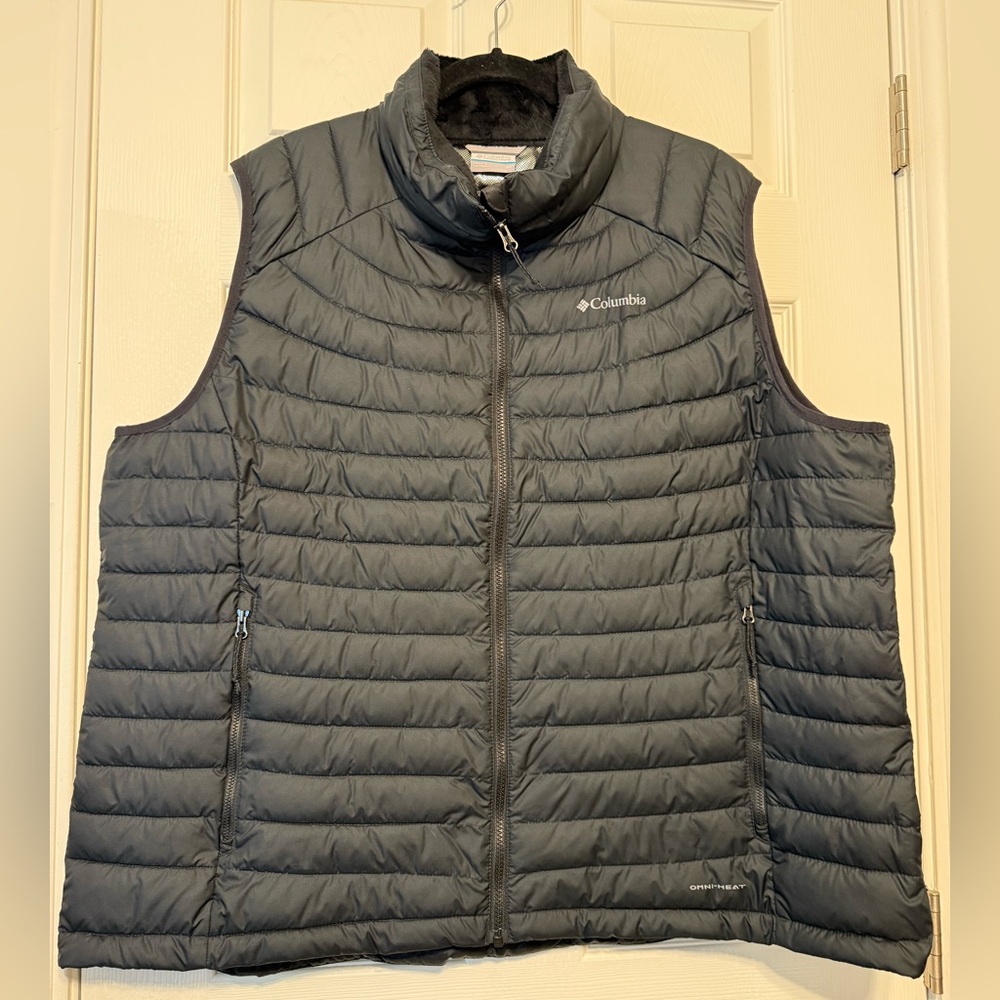 Columbia Black Puffer Vest